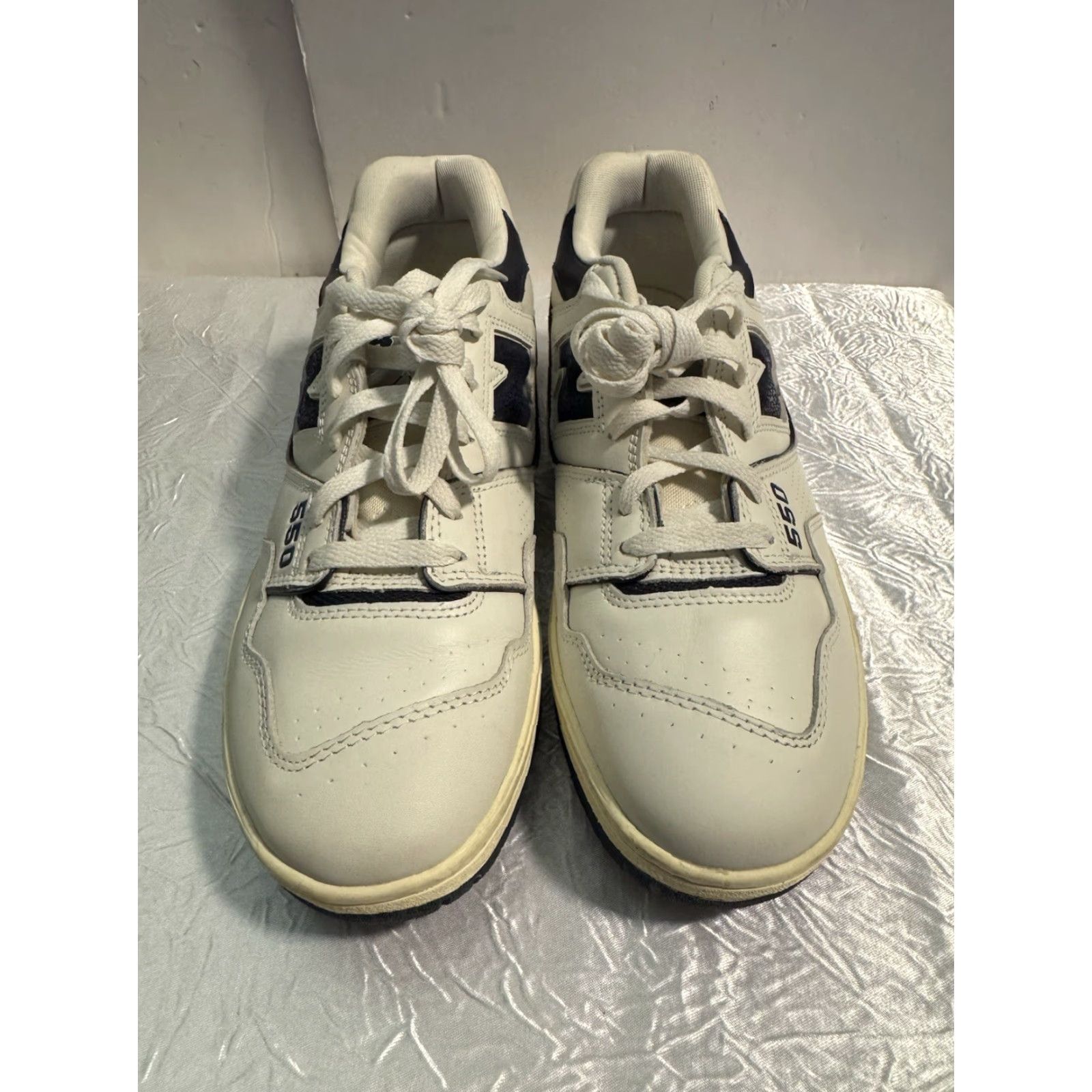New Balance New Balance 550 x Aime Leon Dore White/Navy 2020 BB550ALF Size 10 No Box Mens Size US 10 / EU 43 - 3 Thumbnail