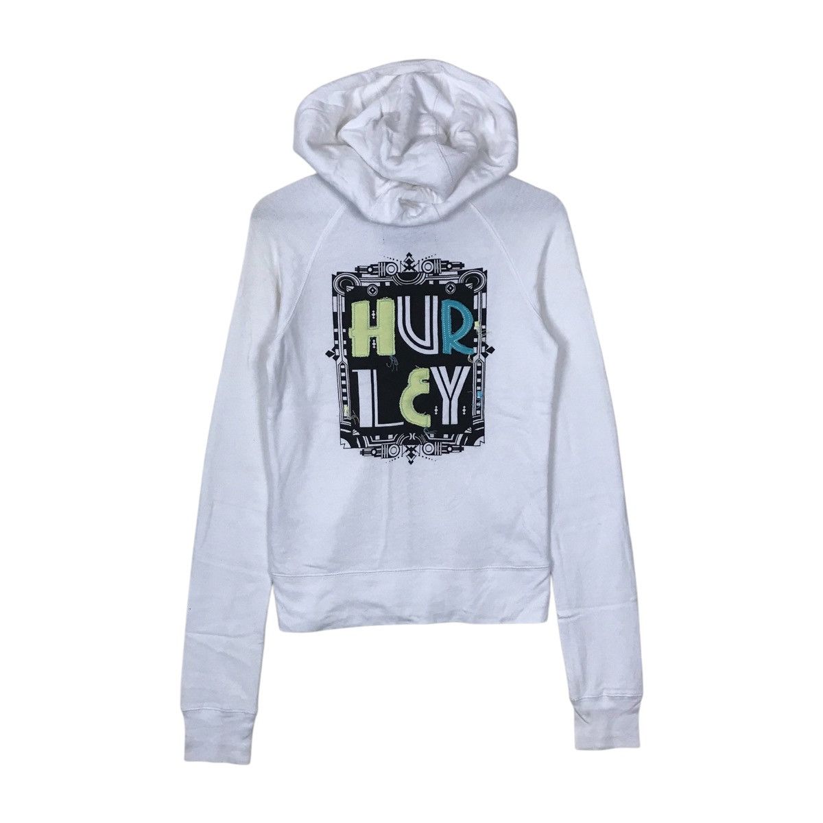 Hurley Vintage Hurley Full Zipper Hoodie Sweater Size US S / EU 44-46 / 1 - 6 Thumbnail