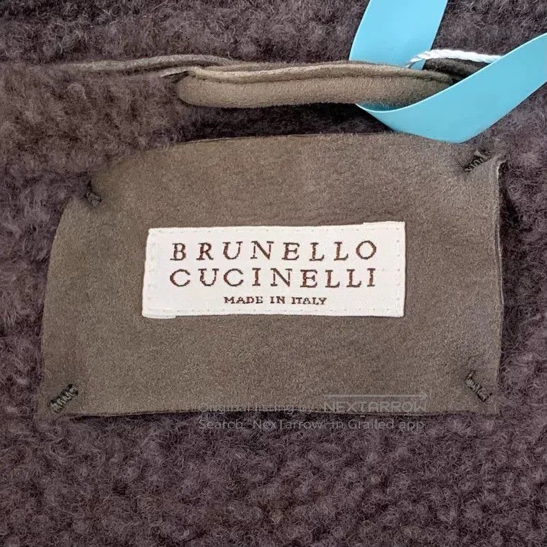 Brunello Cucinelli Brunello Cucinelli Brown Leather Jacket XS. Size US XS / EU 42 / 0 - 6 Thumbnail