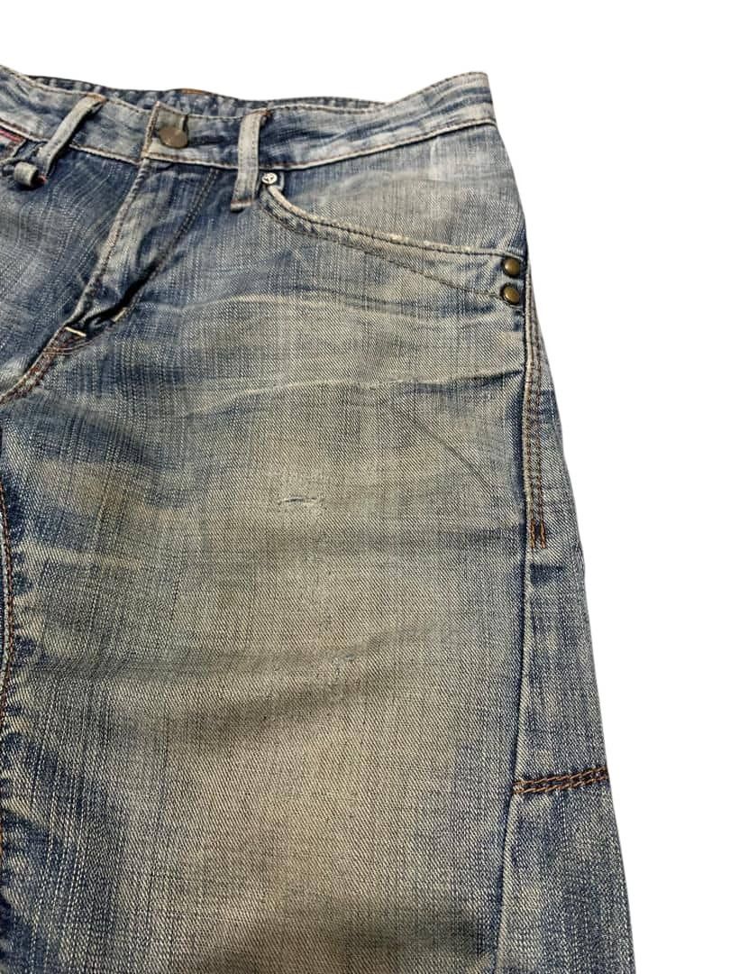 Edwin Vintage Edwin Curve Leg Jeans Distressed Size US 30 / EU 46 - 5 Thumbnail