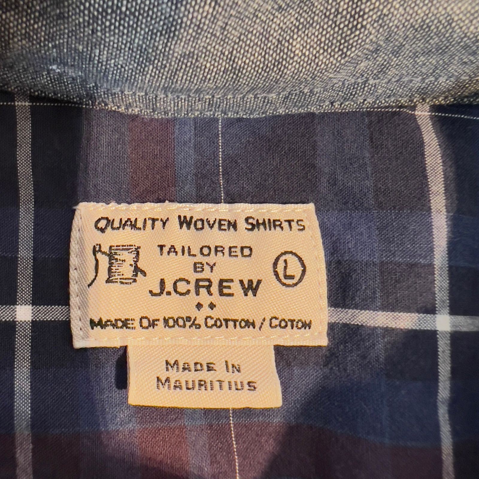 J.Crew J. Crew Factory Button Down Shirt Men L Plaid Long Sleeve Size US L / EU 52-54 / 3 - 2 Thumbnail
