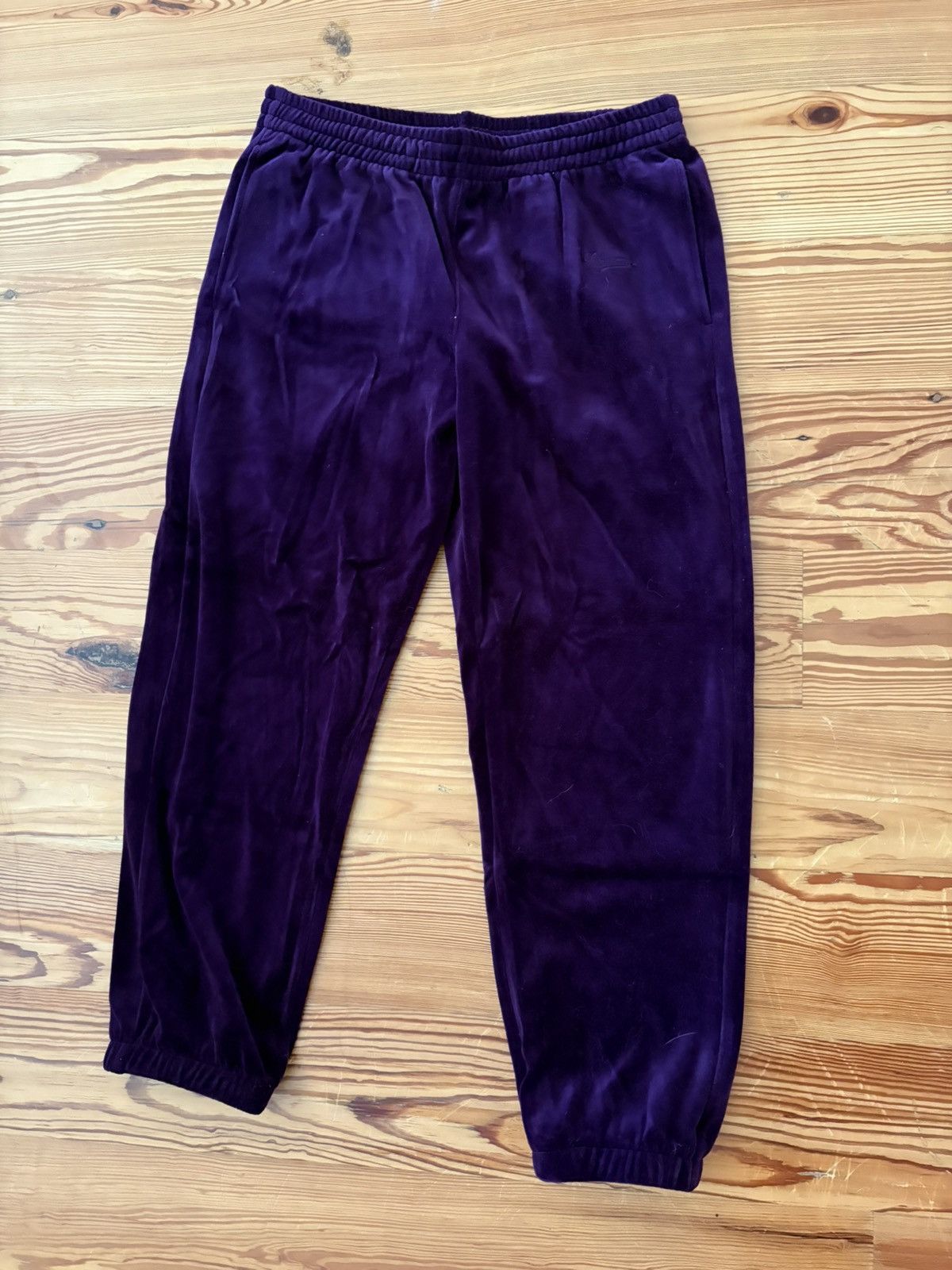 Supreme Supreme Velour Warm Up Pant Purple Size US 30 / EU 46 - 1 Preview