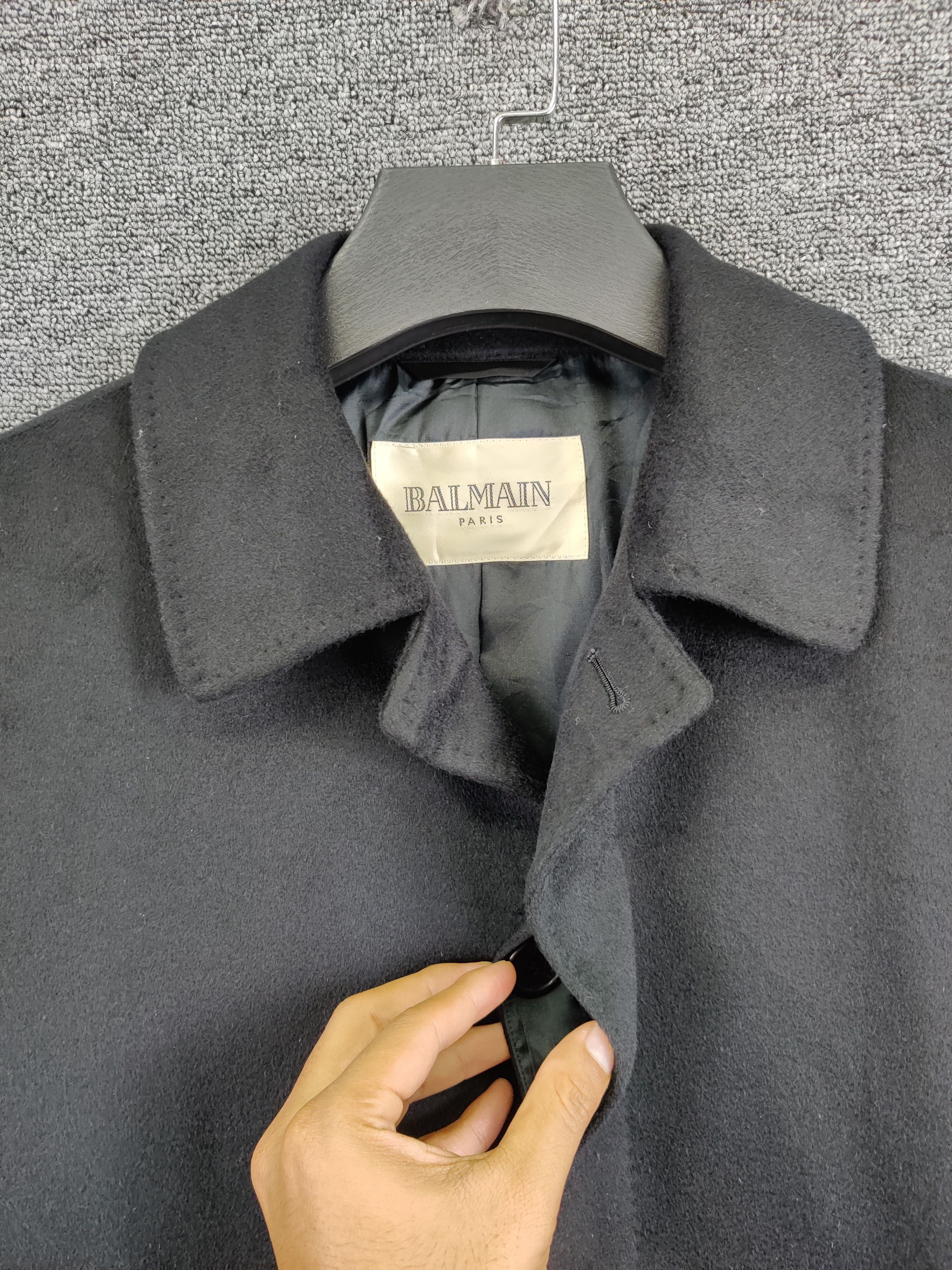 Balmain Balmain Paris Wool Single Breasted Button Coat Size US S / EU 44-46 / 1 - 3 Thumbnail