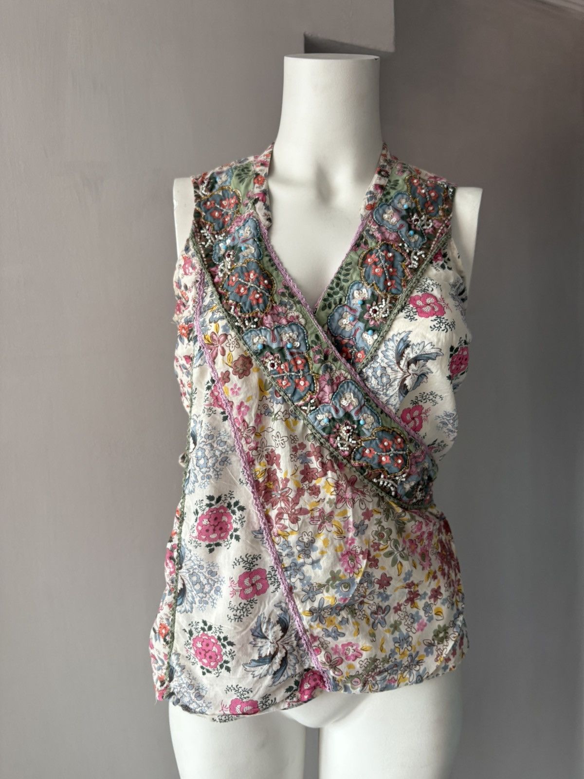 Vintage y2k Derhy blouse Size L / US 10 / IT 46 - 11 Thumbnail