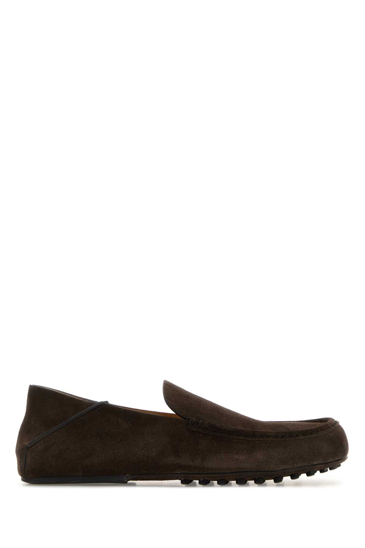 Tod's Brown Suede Loafers Size US 7 / EU 40 - 1 Thumbnail