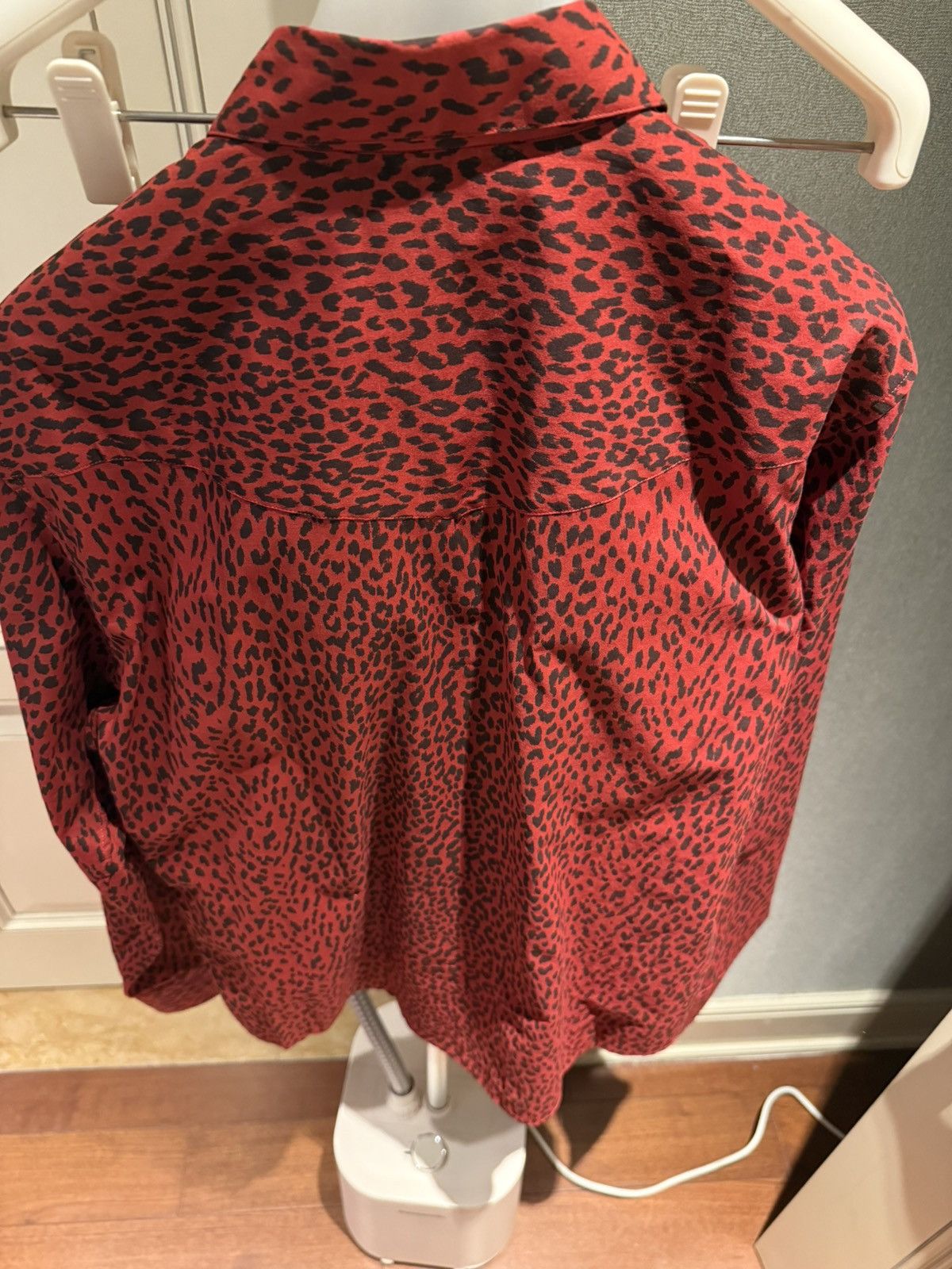 Saint Laurent Paris Leopard print western shirt collar size40 Size US M / EU 48-50 / 2 - 5 Thumbnail