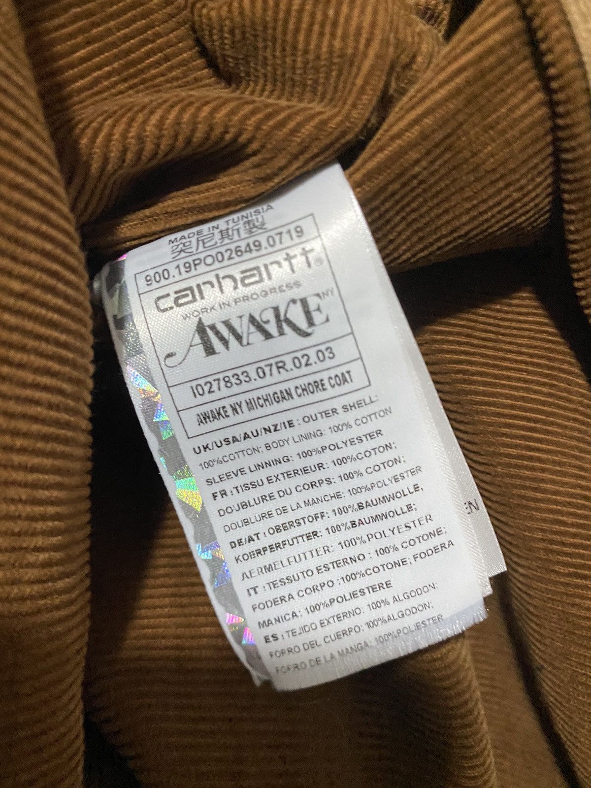 Carhartt Wip Carhartt Wip x Awake NY Michigan Chore Coat Jacket, XL, new Size US XL / EU 56 / 4 - 13 Thumbnail