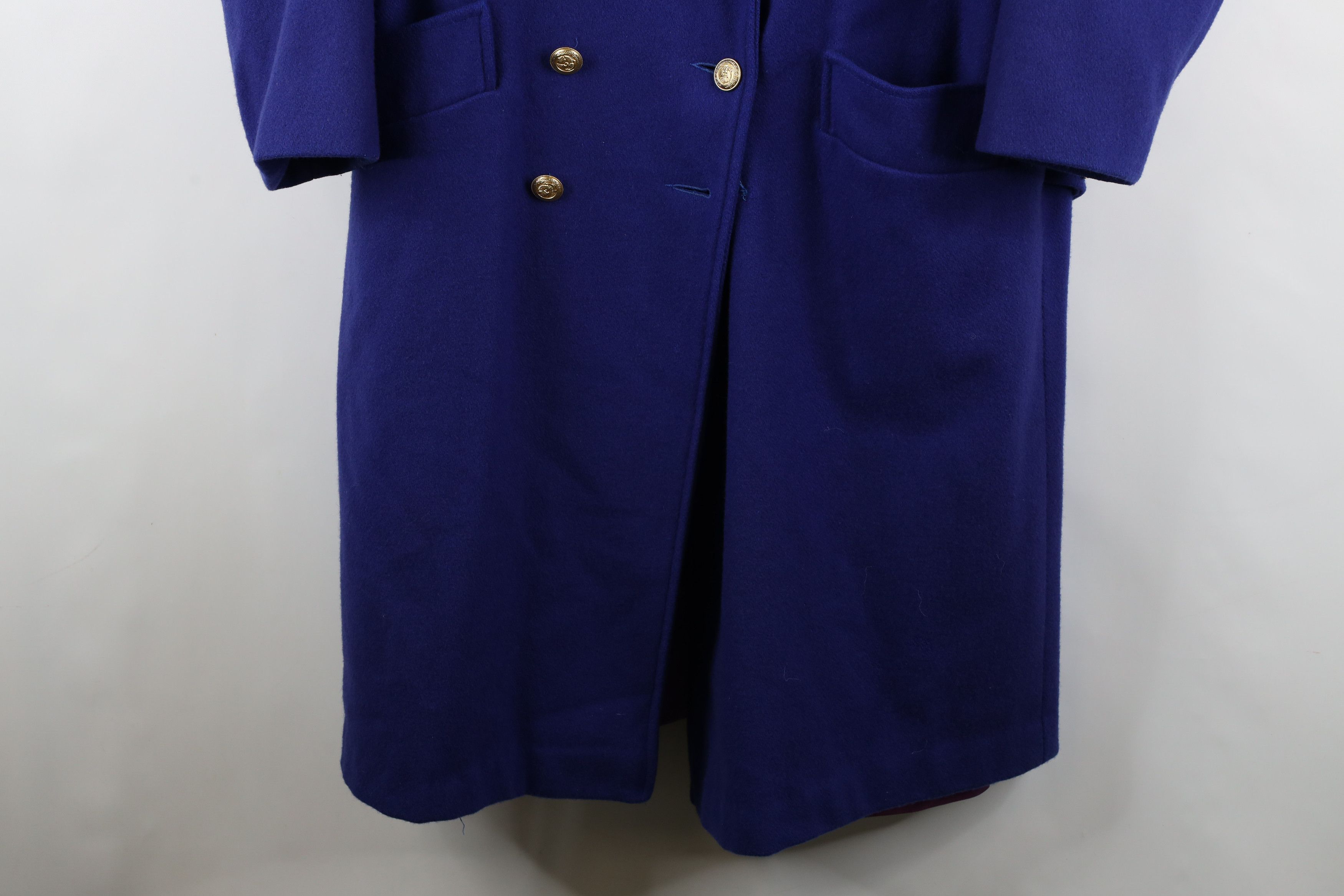 Vintage Vintage 70s Streetwear Breasted Wool Trench Coat Jacket Size XXL / US 16-18 / IT 52-54 - 3 Thumbnail