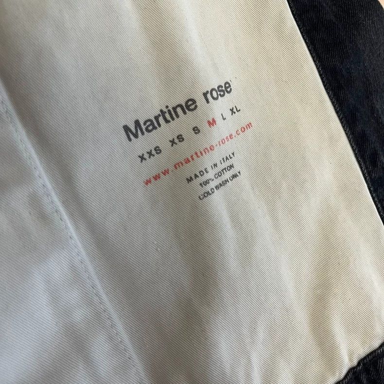 Martine Rose Martine Rose Dark gray denim jacket Size US M / EU 48-50 / 2 - 6 Thumbnail