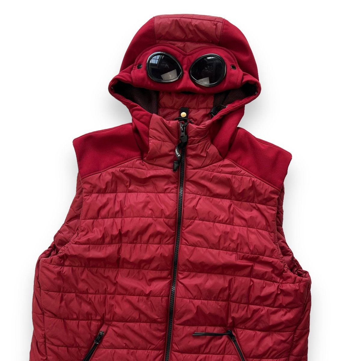 C.P. Company C.P. Company Red Goggle Gilet Grailed