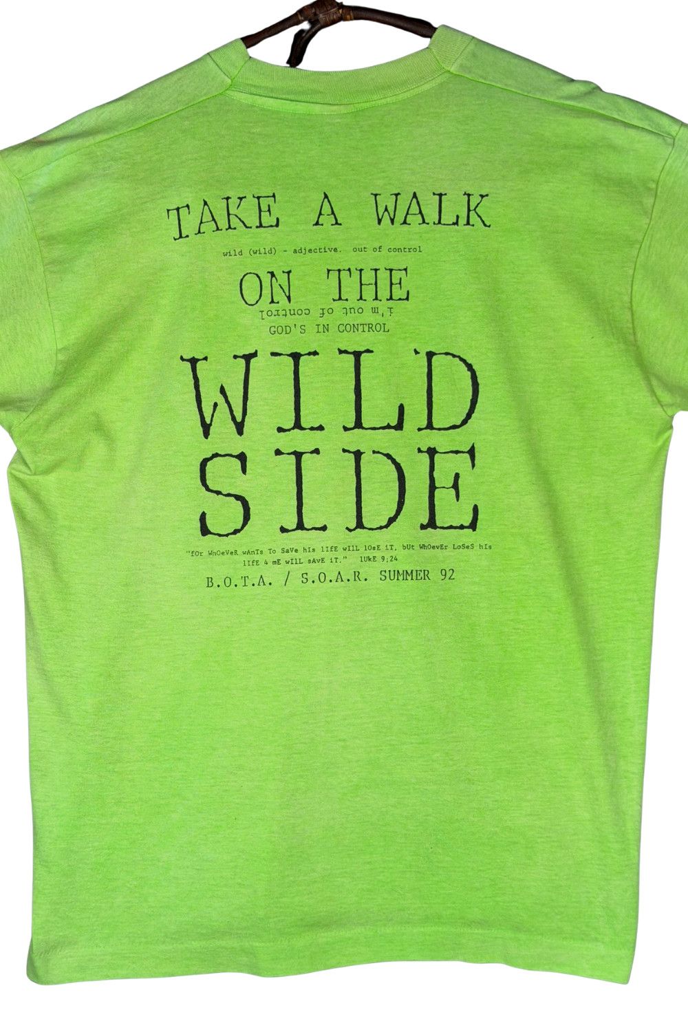 Vintage 1992 Wild Side Screen Stars Best USA Single Stitch Tee VTG Size US XL / EU 56 / 4 - 9 Thumbnail