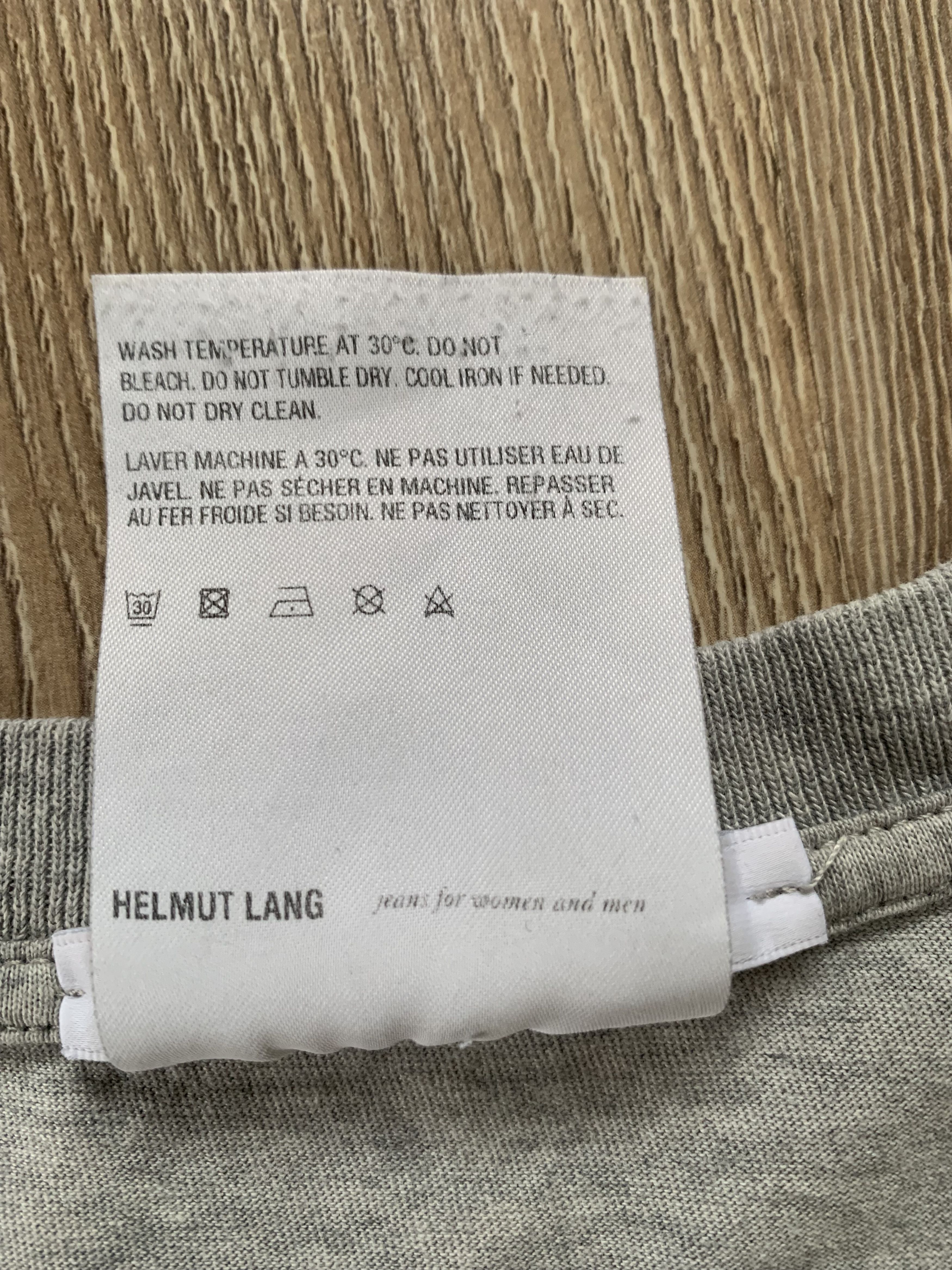 Helmut Lang Helmut Lang Graphic Car Print Grey T-Shirt “HL!” Size US XL / EU 56 / 4 - 8 Thumbnail