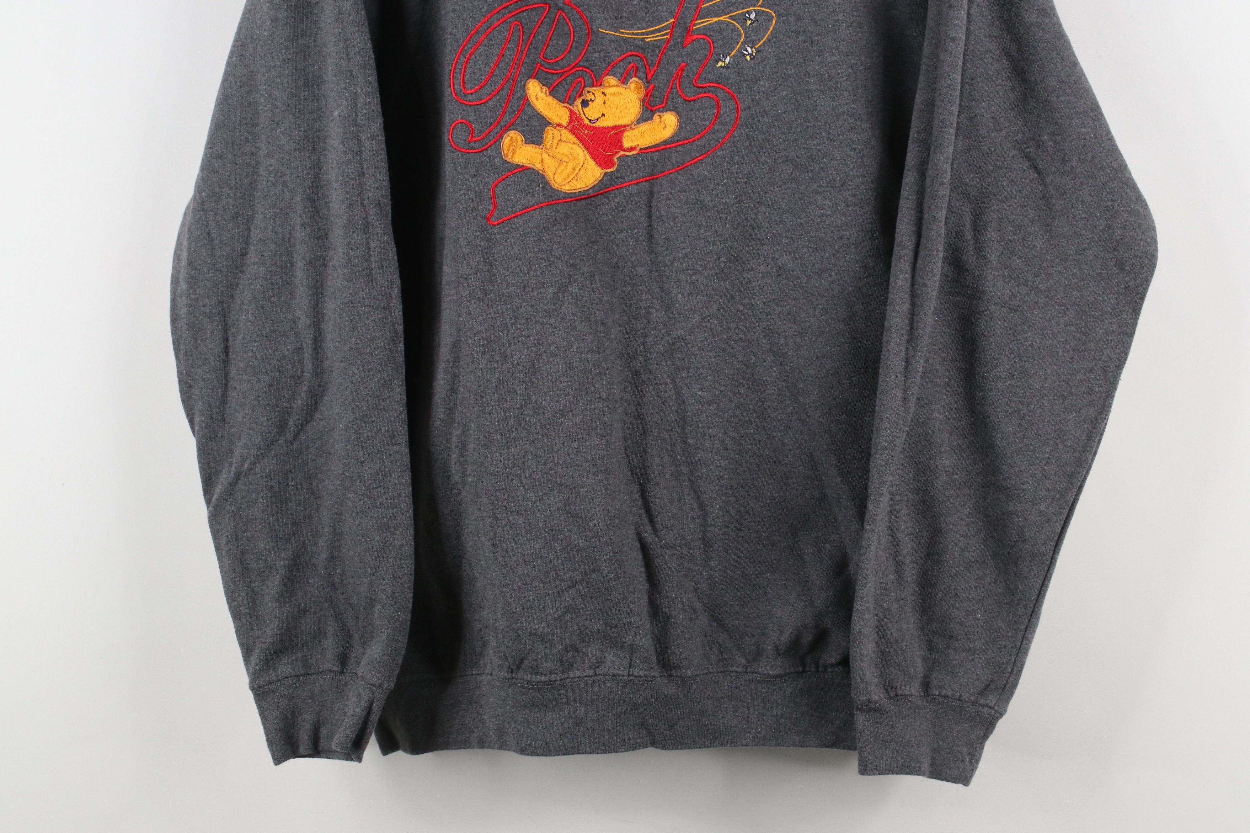 Vintage 90s Disney Spell Script Winnie the Pooh Sweatshirt
