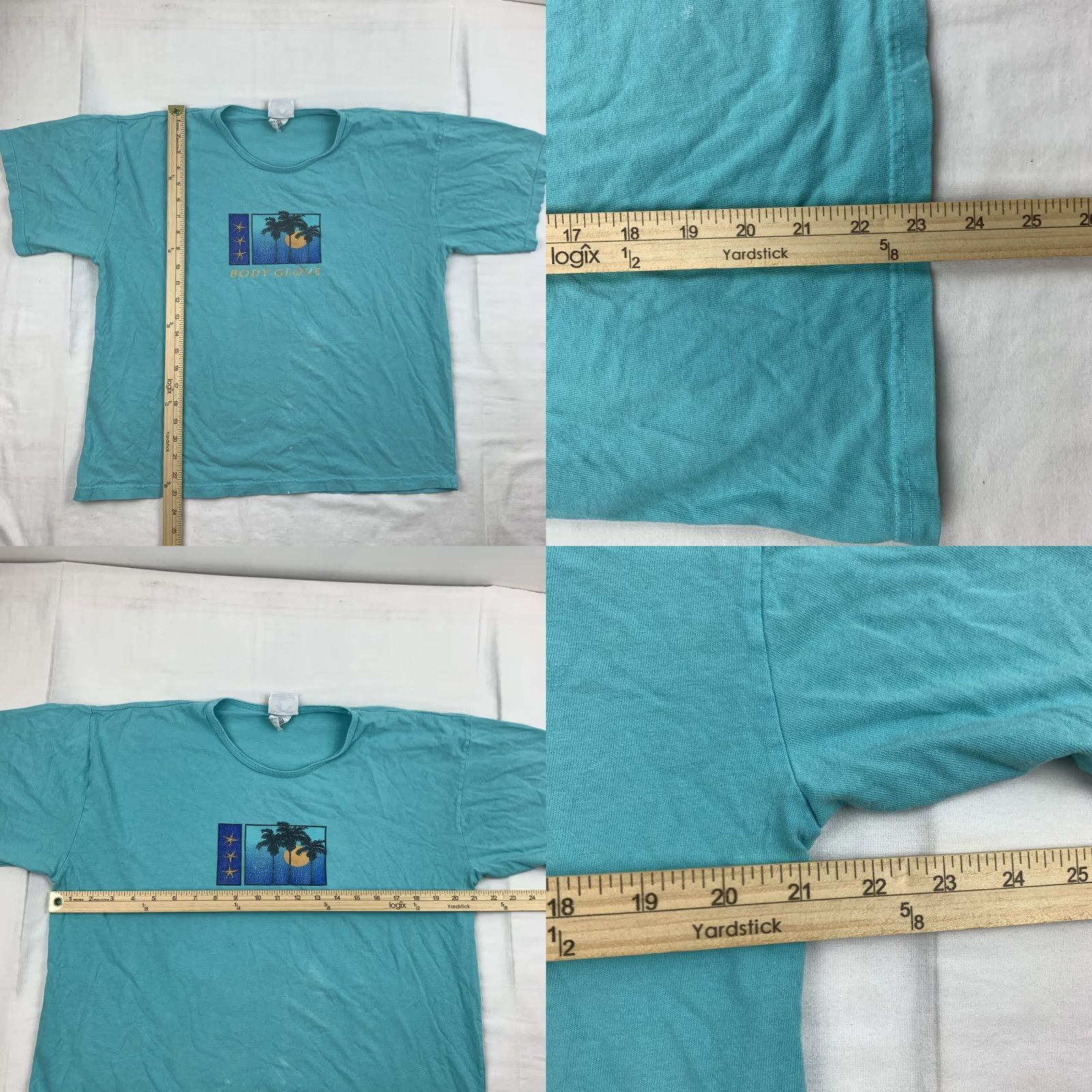 Body Glove VINTAGE Body Glove Shirt Womens M Blue Beach 90s Tropical Surfing Ocean Size M / US 6-8 / IT 42-44 - 8 Thumbnail