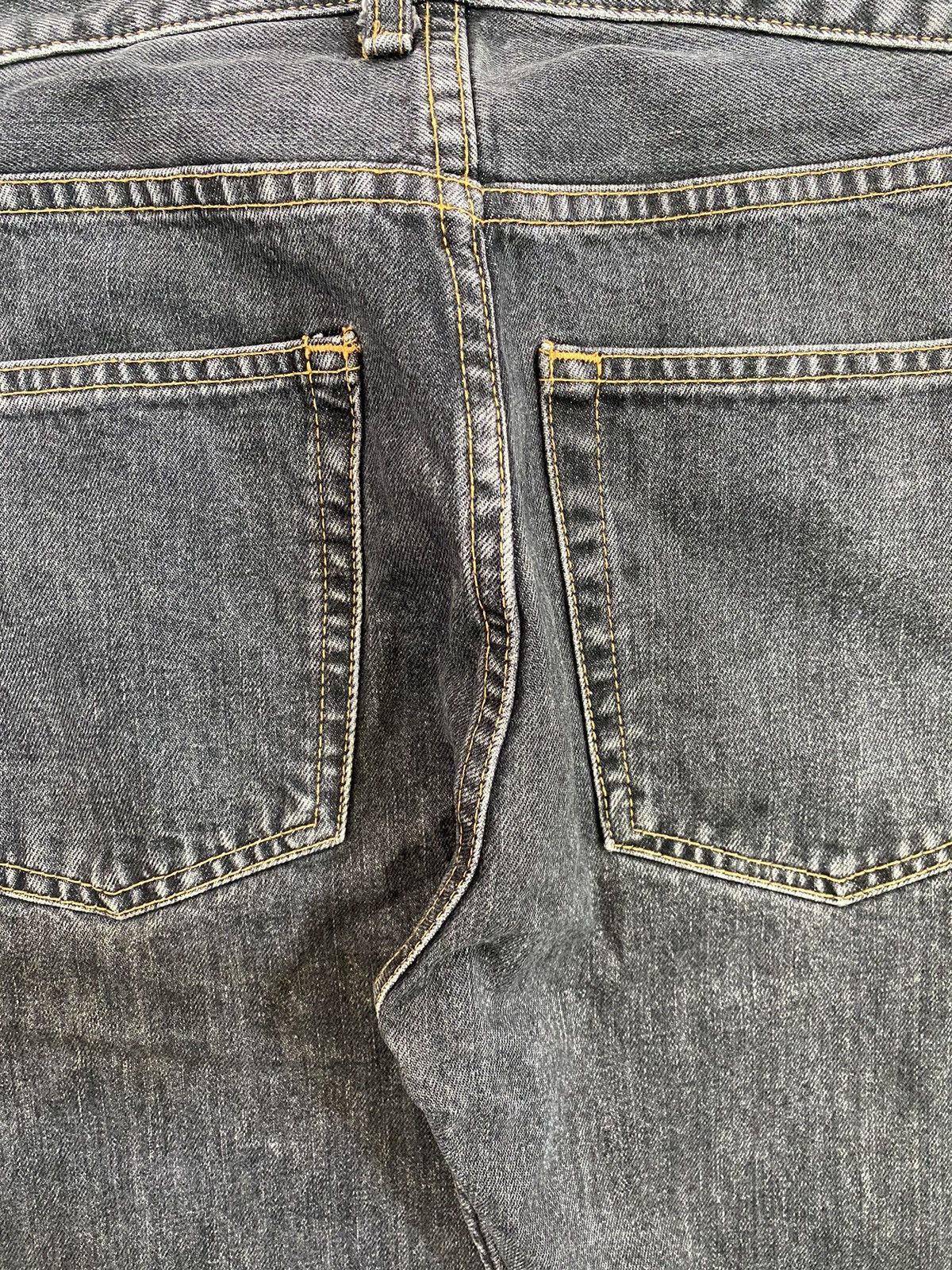 Junya Watanabe Junya Watanabe AD2002 Faded Black Jeans Size US 30 / EU 46 - 7 Thumbnail