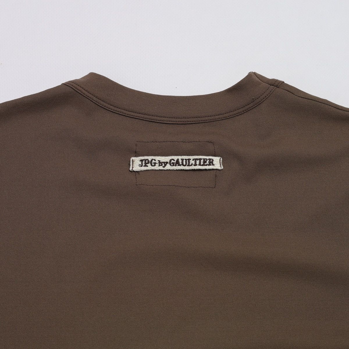 Jean Paul Gaultier Jean Paul Gaultier Nylon JPG Logo Tee cross Mesh Angel Size S / US 4 / IT 40 - 11 Thumbnail