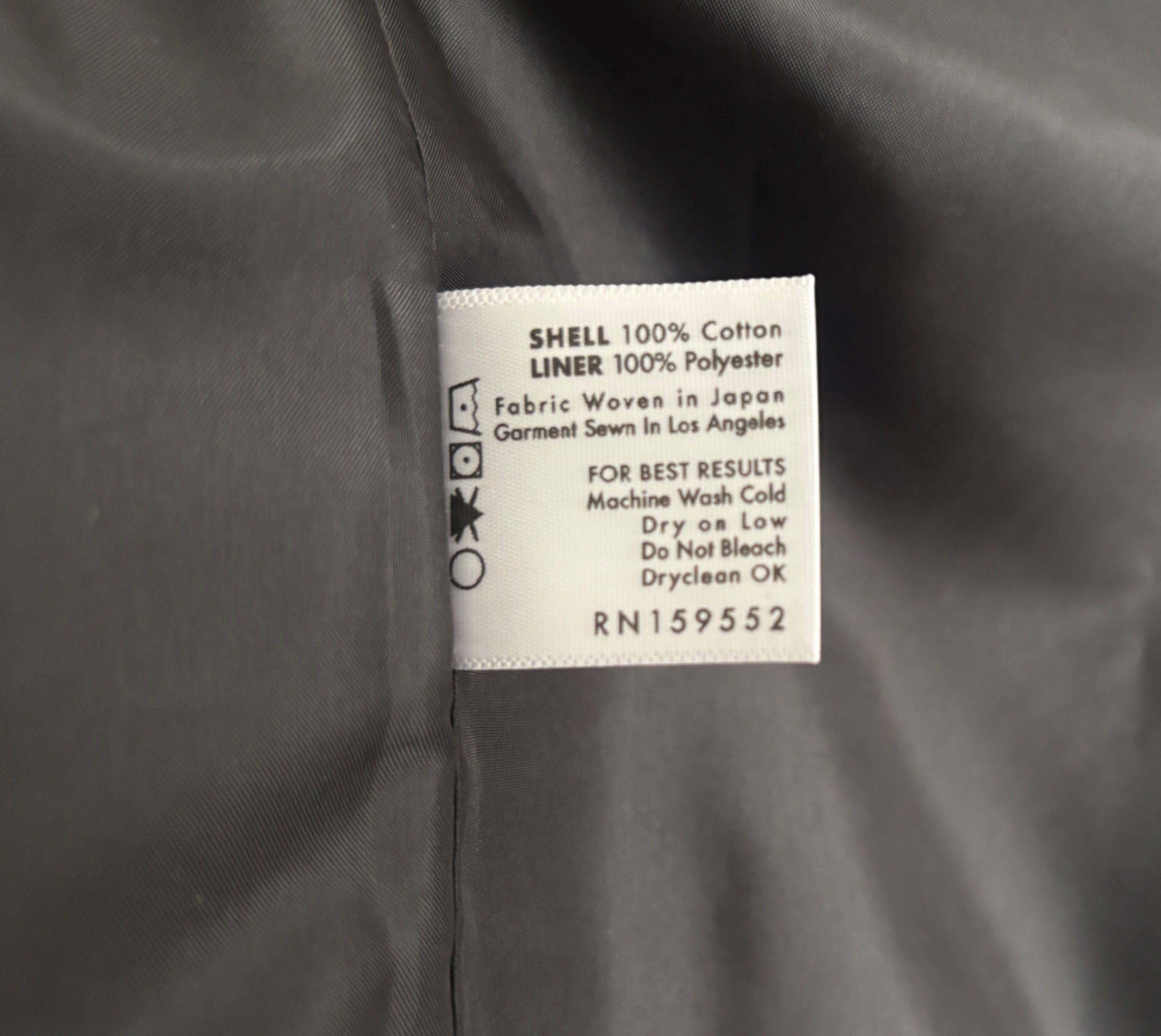 Other $445 Grey Cotton Stonewashed Zippered Field Jacket - XL Size US XL / EU 56 / 4 - 14 Thumbnail