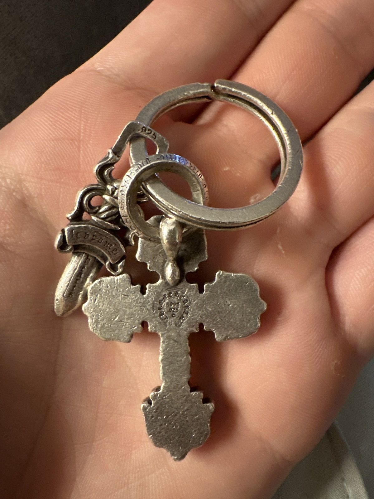 Chrome Hearts Filigree + Dagger keychain *RARE COMBO* Size ONE SIZE - 2 Thumbnail