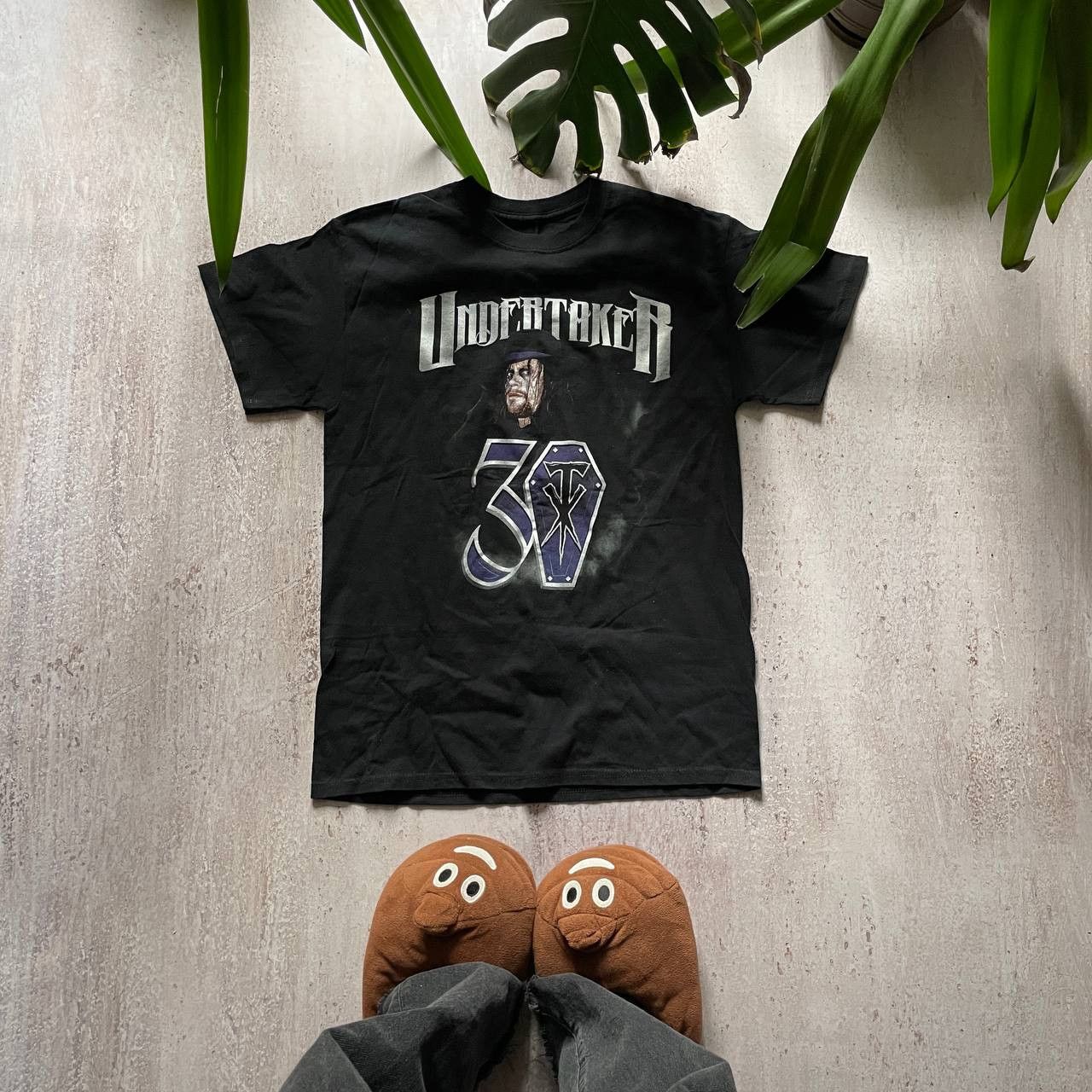 WWE VINTAGE Y2K UNDERTAKER WWE AMAZING GOTHIC TEE Size US M / EU 48-50 / 2 - 1 Thumbnail