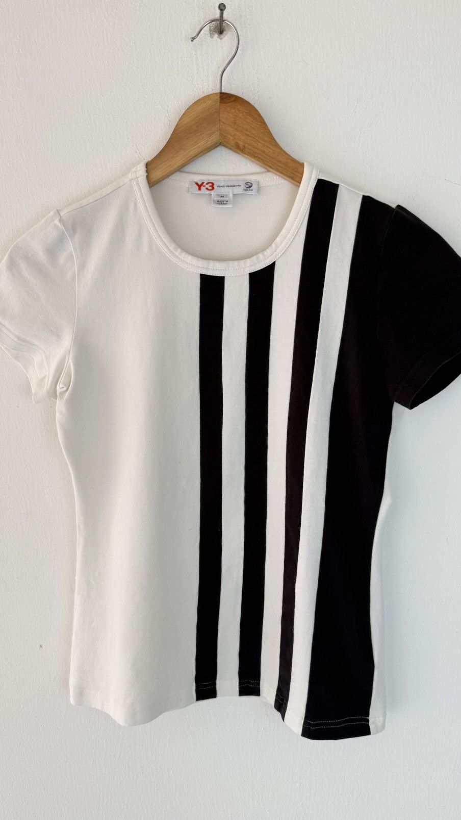 Adidas × Y-3 Adidas X Y-3 Black & White Tee Size M / US 6-8 / IT 42-44 - 4 Thumbnail