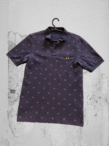 Fred Perry Fred Perry casual streetwear vintage polo tee MONOGRAMM Size US S / EU 44-46 / 1 - 1 Thumbnail