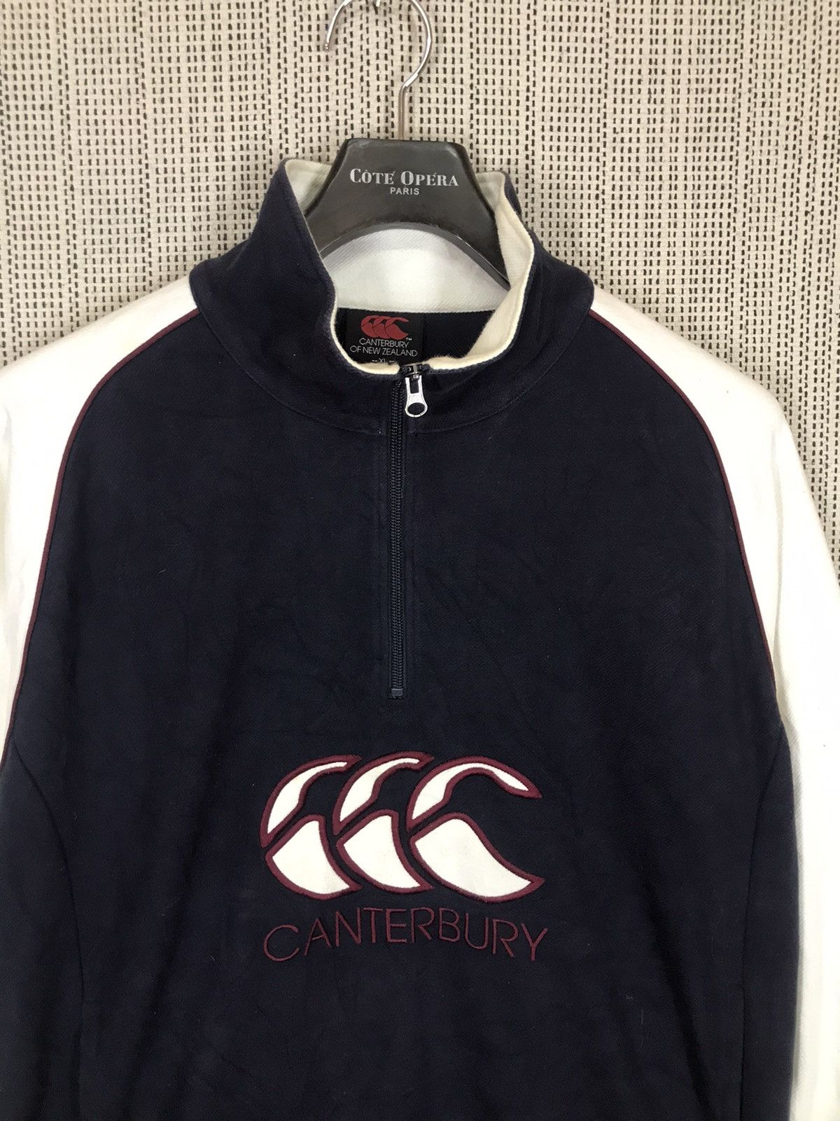 Canterbury of New Zealand ‼️CANTERBURY SWEATER HALFZIP BIG LOGO‼️ Size US XL / EU 56 / 4 - 2 Thumbnail