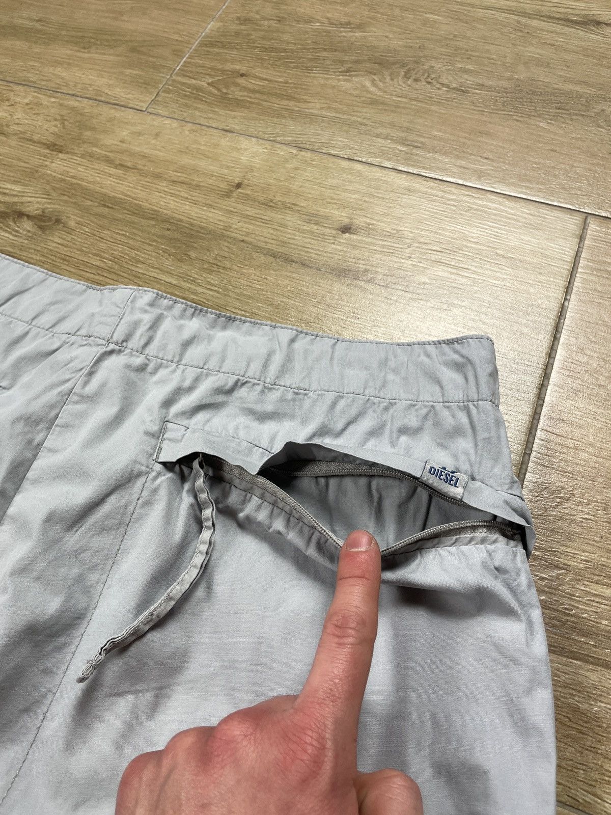 Diesel Vintage Y2K Diesel Track Pants Size US 31 - 23 Thumbnail