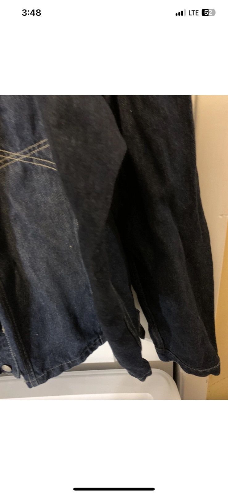 Marithe + Francois Girbaud Marithe Francois Girbaud mens sz 3XL denim jacket shirt blue Size US XXL / EU 58 / 5 - 7 Thumbnail