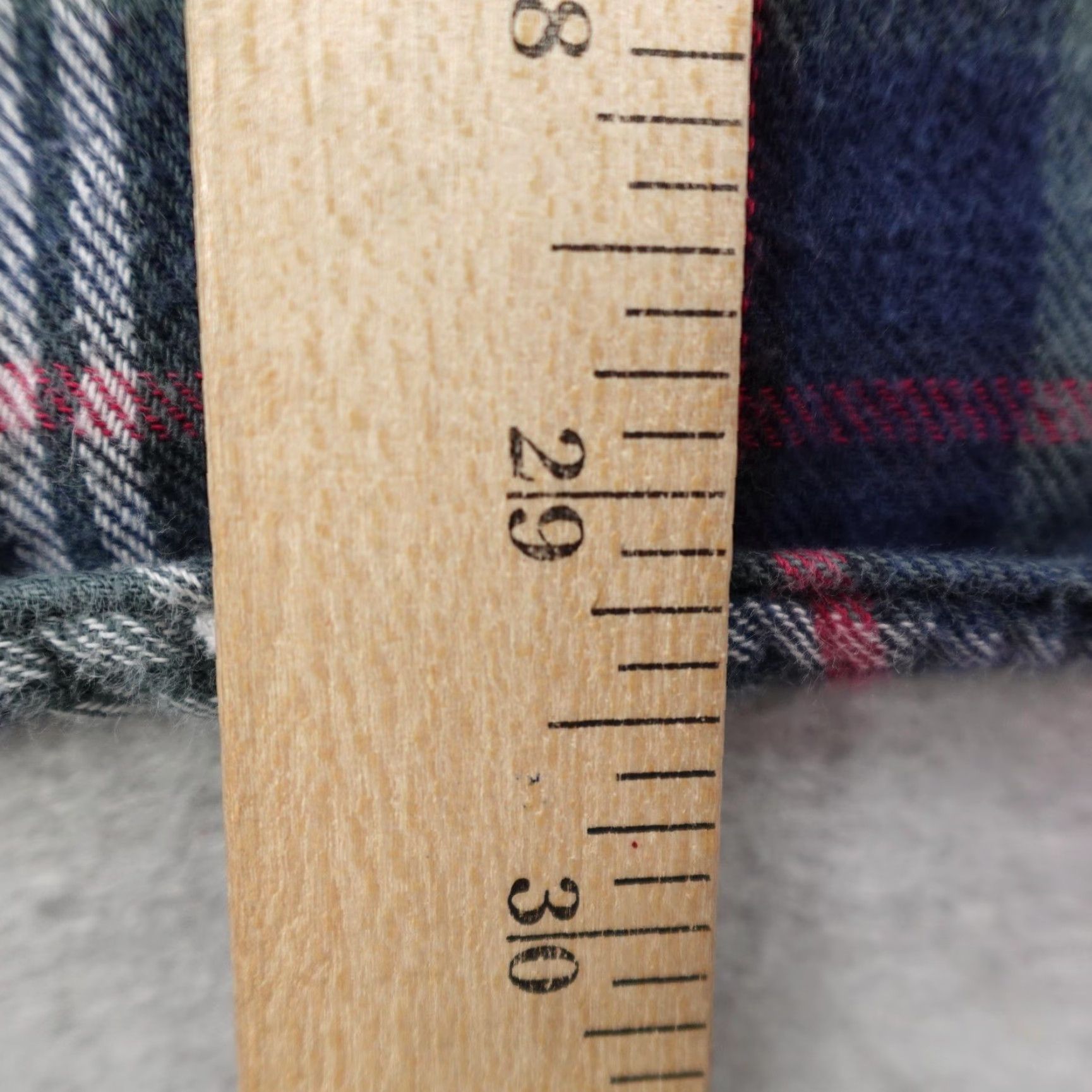 Carbon2Cobalt Carbon 2 Cobalt Shirt Mens Large Blue Plaid Flannel Button Up Casual Size US L / EU 52-54 / 3 - 7 Thumbnail