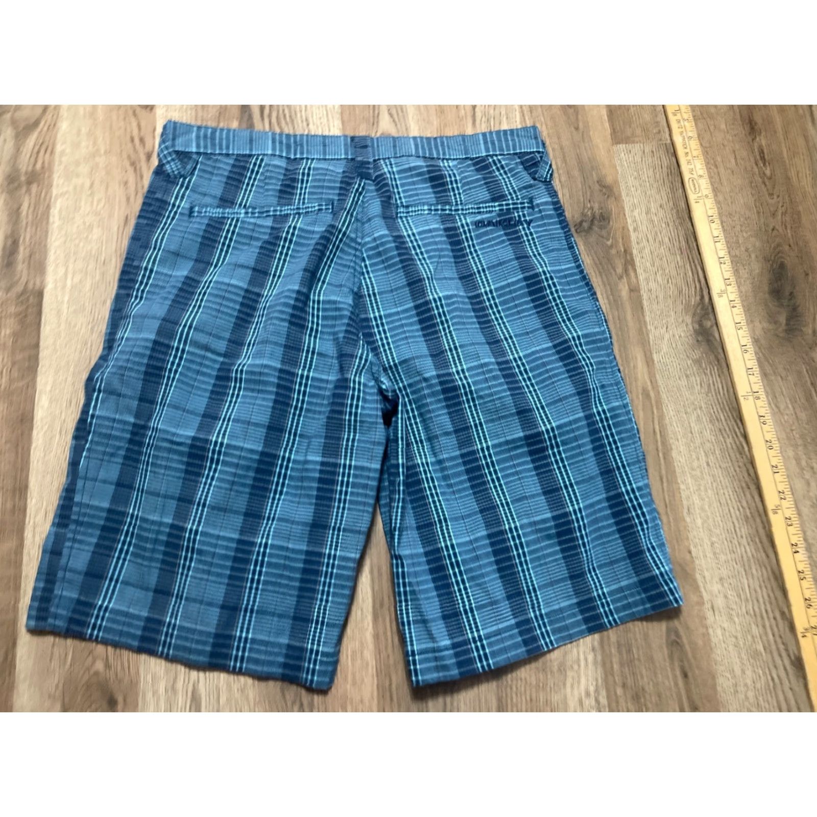 Oakley Oakley Shorts Mens Size 32W Blue Flat Front Chino Casual Pockets Slim? Regular Fit Adult Men Size US 32 / EU 48 - 2 Thumbnail