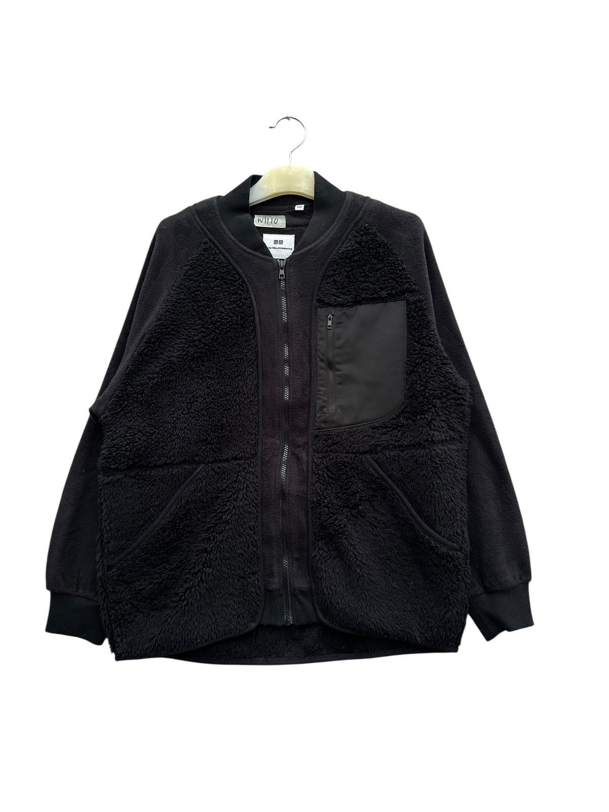 Uniqlo × White Mountaineering Uniqlo White Mountaineering Oversize Fleece Jacket Size US S / EU 44-46 / 1 - 1 Thumbnail