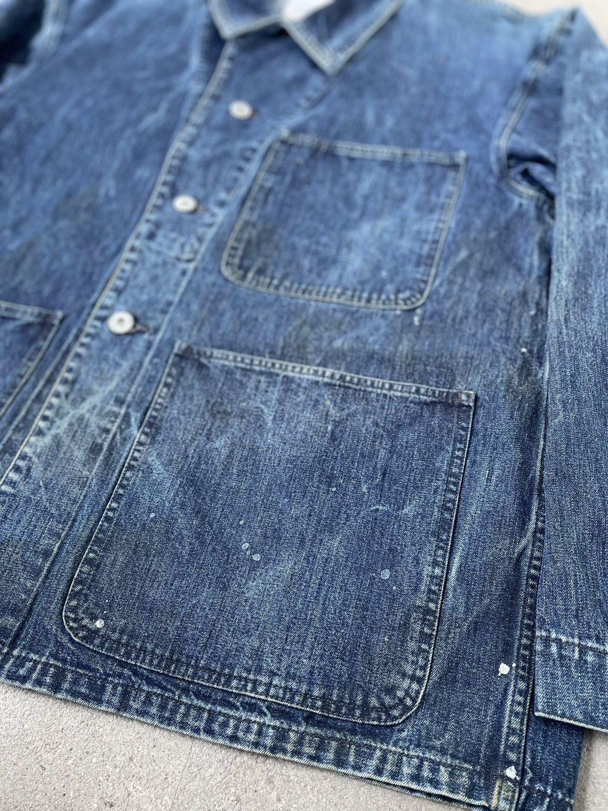Visvim Visvim 21SS Baker Coverall Dry Denim Size US XL / EU 56 / 4 - 7 Thumbnail