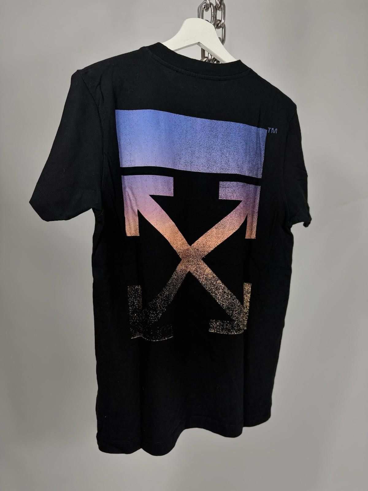 Off-White Off White SS21 Gradient Arrow Graphic T - Shirt Size US S / EU 44-46 / 1 - 4 Thumbnail