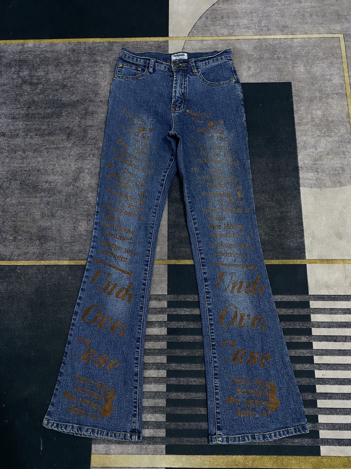 HAPHAZARD IFSIXWASNINE DENIM PANTS