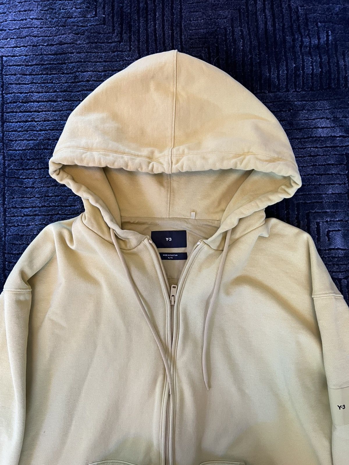Y-3 Y-3 Plain Yellow Hoodie Size US XL / EU 56 / 4 - 3 Thumbnail