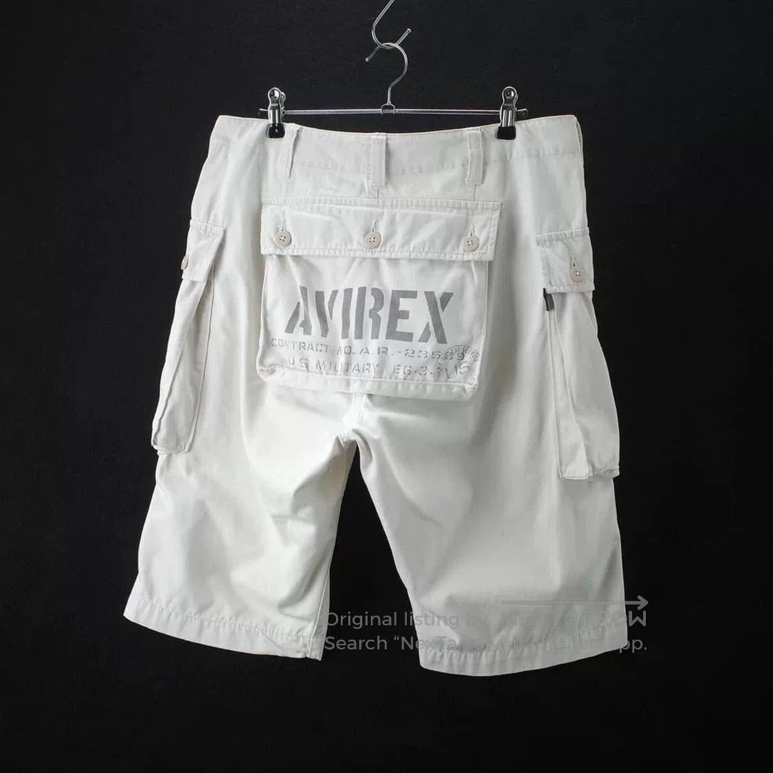 Avirex Avirex Biochemical Cargo Shorts. Size US 26 / EU 42 - 1 Thumbnail