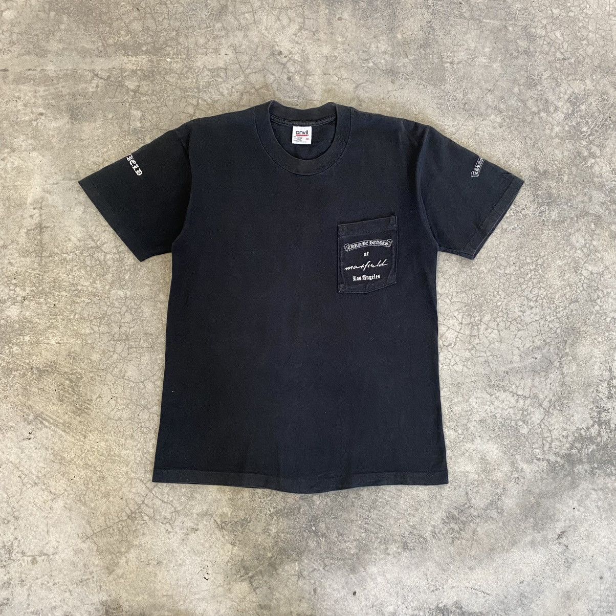 1990's Chrome Hearts at Maxfield LA Dagger Single Stitch Tee