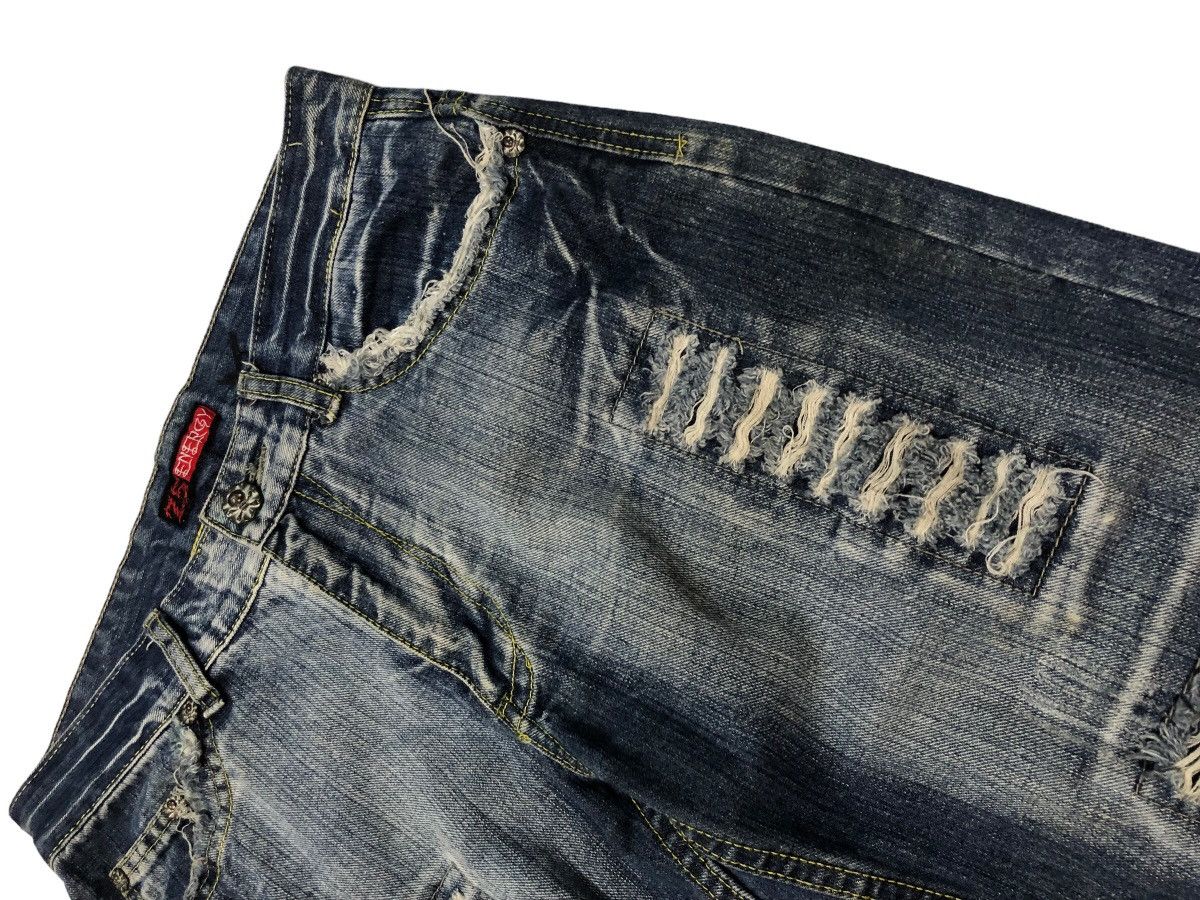 Japanese Brand Japanese brand 25 Energy distressed skull jeans Size US 32 / EU 48 - 6 Thumbnail