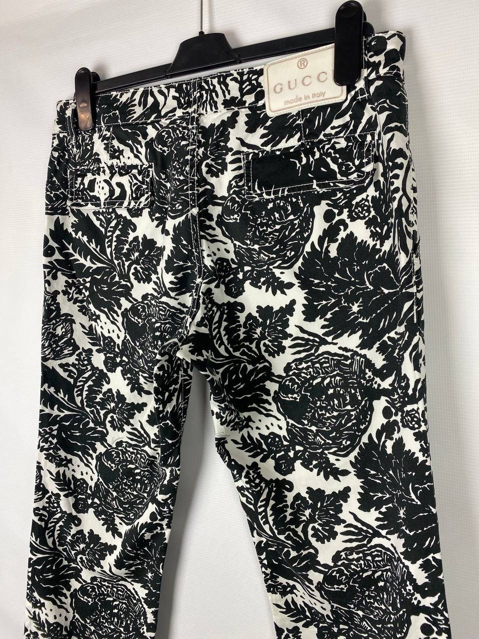 Gucci Gucci flower vintage pant woman size 42 Size 28" / US 6 / IT 42 - 6 Thumbnail