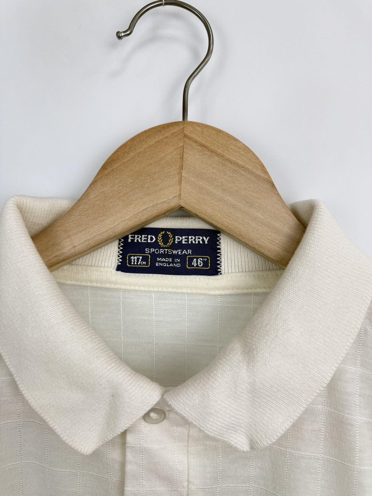 Fred Perry 🇬🇧 Vintage 80s Fred Perry Tennis Polo T-Shirt Made in England Size US L / EU 52-54 / 3 - 6 Thumbnail