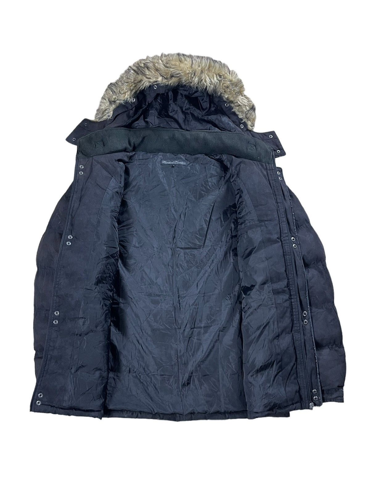 Japanese Brand × Vintage Vintage Bareback Realdress Puffer Faux Fur Hoodie Jacket Size US M / EU 48-50 / 2 - 12 Thumbnail