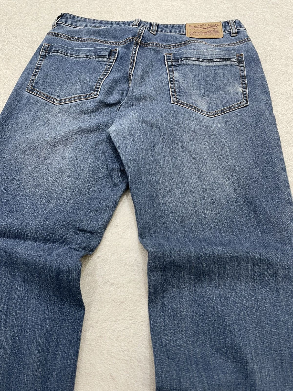 Japanese Brand 2000s Bang bang Denim Stonewash Size US 29 - 5 Thumbnail