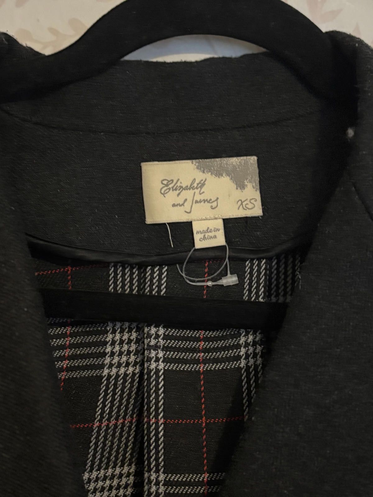 Elizabeth and James Elizabeth and James Wool Dark Gray Pea Coat Size XS Size XS / US 0-2 / IT 36-38 - 4 Thumbnail