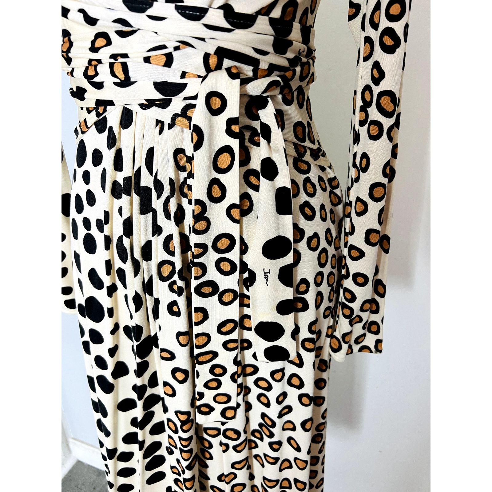 Temperley London Issa London silk animal print waist dress 4 Net a porter Size S / US 4 / IT 40 - 11 Thumbnail