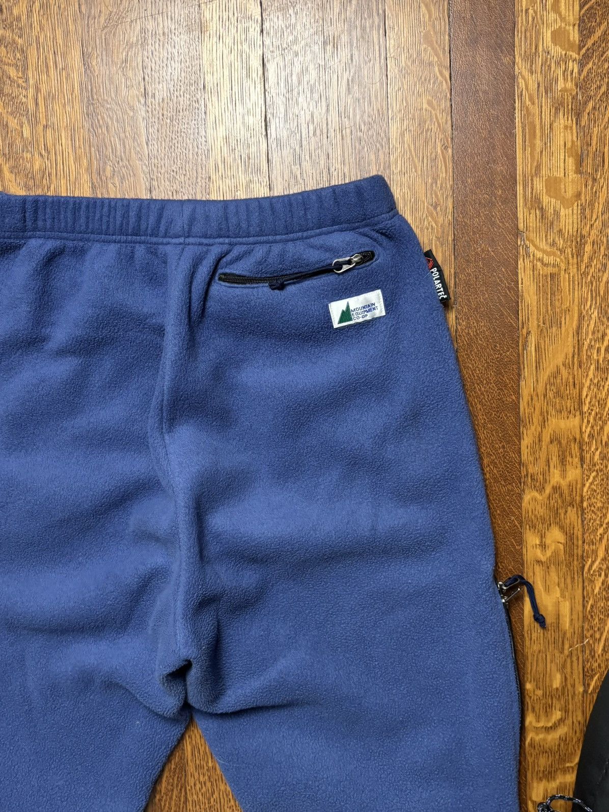 Mountain Equipment × Mountain Equipment Company × Vintage 1990s MEC Pants Vintage Fleece Thermal Zip Co-op Patagonia Size US 32 / EU 48 - 8 Thumbnail