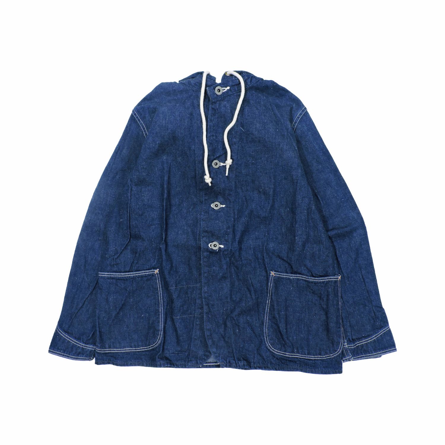 Orslow ORSLOW 40’S WWII PARKA DENIM COVERALL DENIM JACKET Size US M / EU 48-50 / 2 - 1 Thumbnail