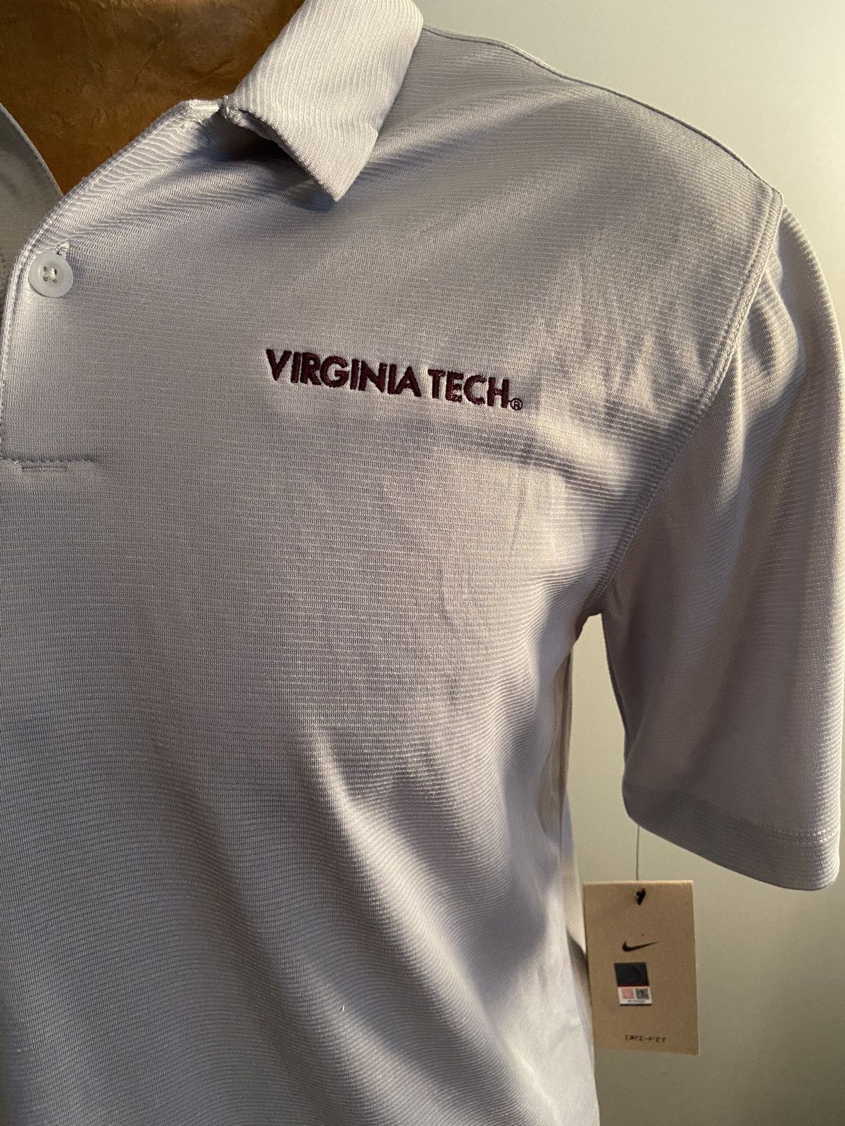Nike Virginia Tech Athletic Polo Size US S / EU 44-46 / 1 - 2 Thumbnail