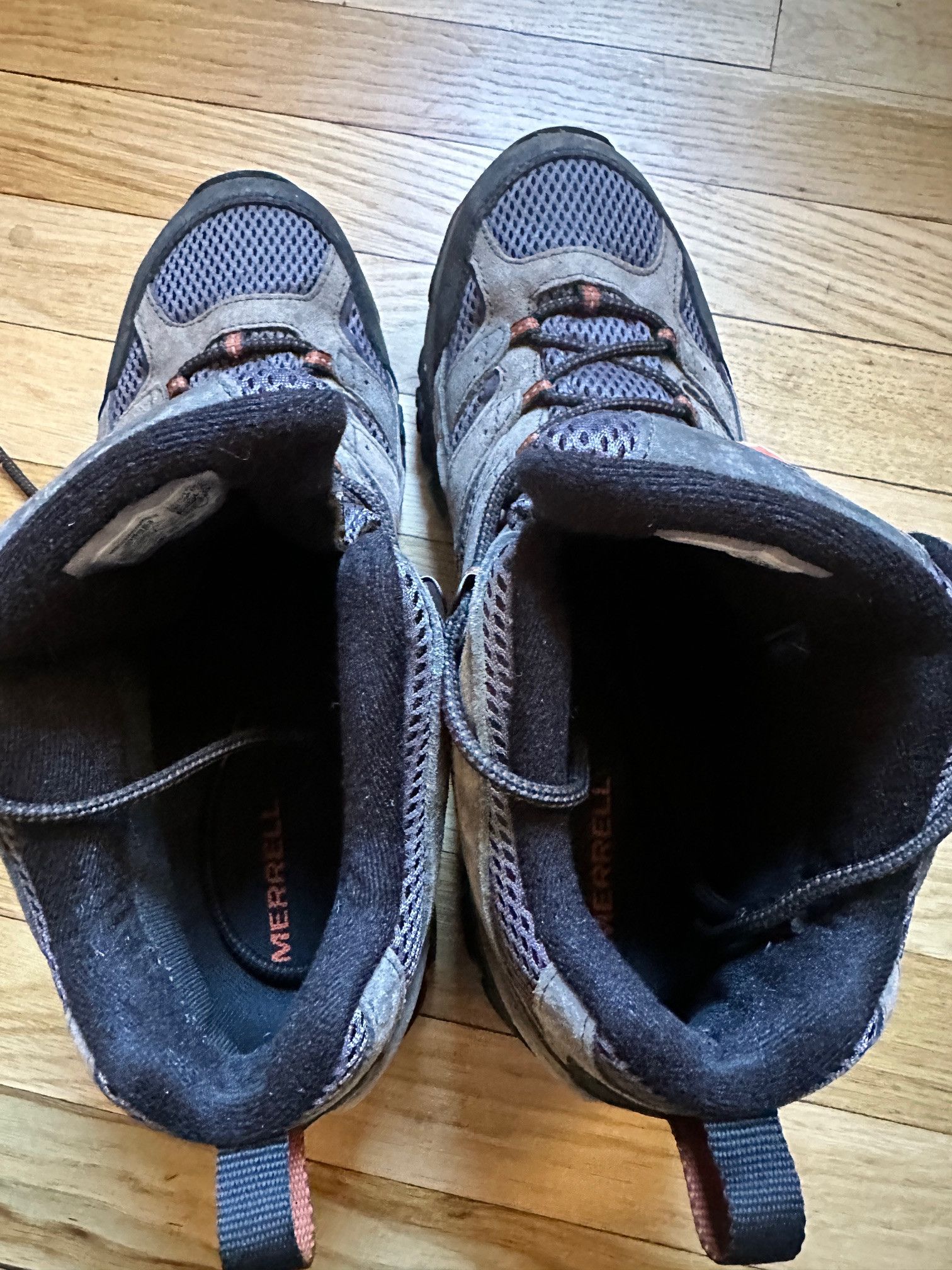 Merrell MERRELL MOAB 2 MID WATERPROOF HIKING BOOTS BELUGA SIZE 12 M Size US 12 / EU 45 - 4 Thumbnail