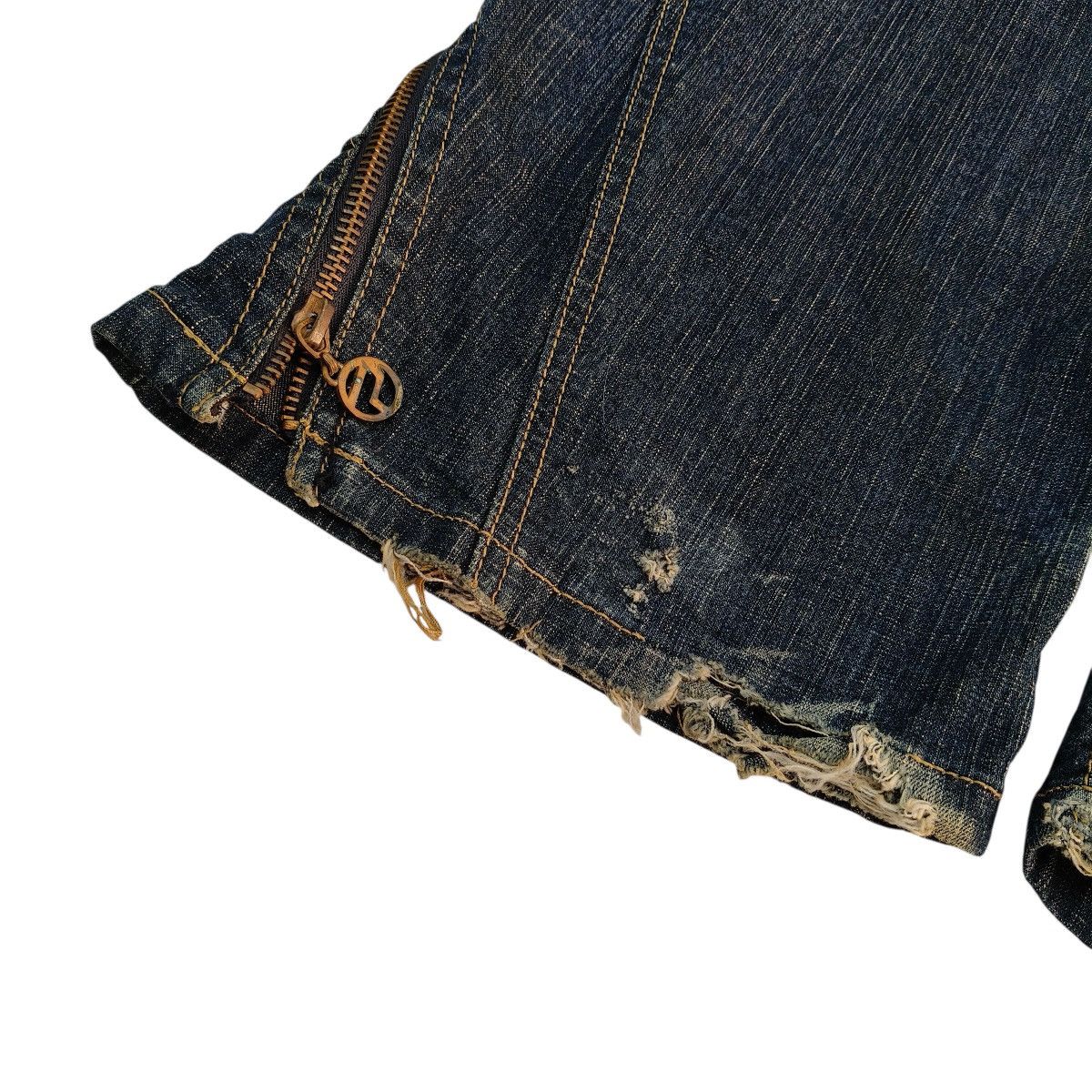 Pepe Jeans Vintage Y2K Pepe Jeans Dark Wash Zipper Pocket Denim Size US 30 / EU 46 - 7 Thumbnail