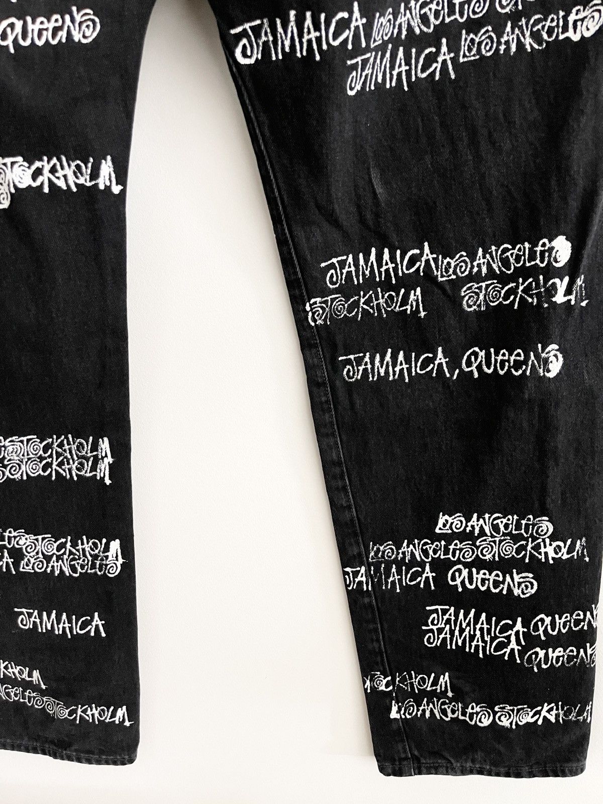 DENIM TEARS × Our Legacy × Stussy RARE! Stussy x Denim Tears x Our Legacy - 501 Jeans Size US 42 / EU 58 - 9 Thumbnail